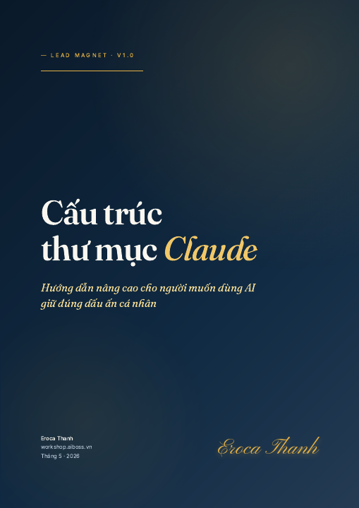Bìa Cấu Trúc Thư Mục Claude
