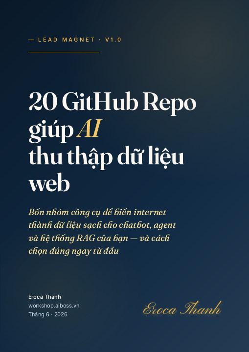 Bìa 20 Repo Thu Thập Dữ Liệu Web